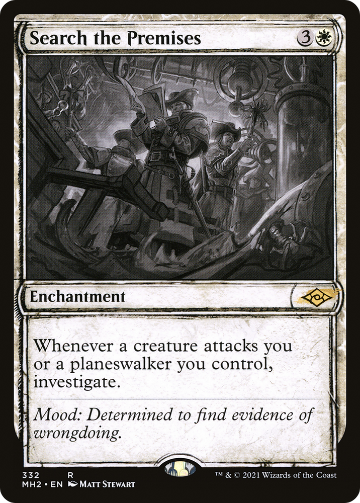 Search the Premises (Showcase) (MH2-332) - Modern Horizons 2: (Showcase) Foil