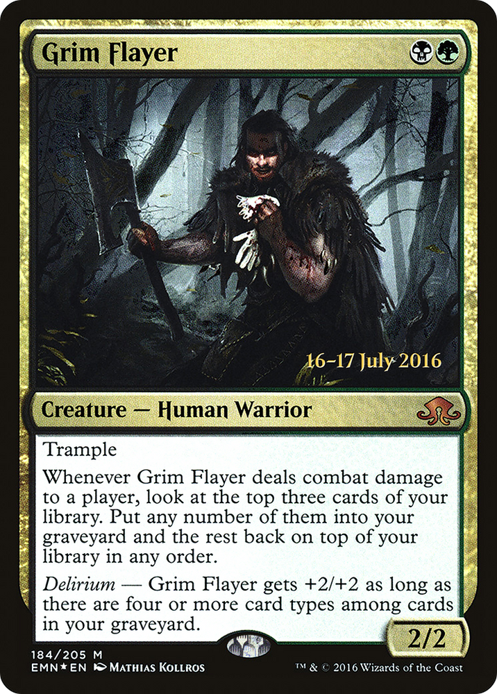 Grim Flayer (PRE-184) - Eldritch Moon Promos Foil