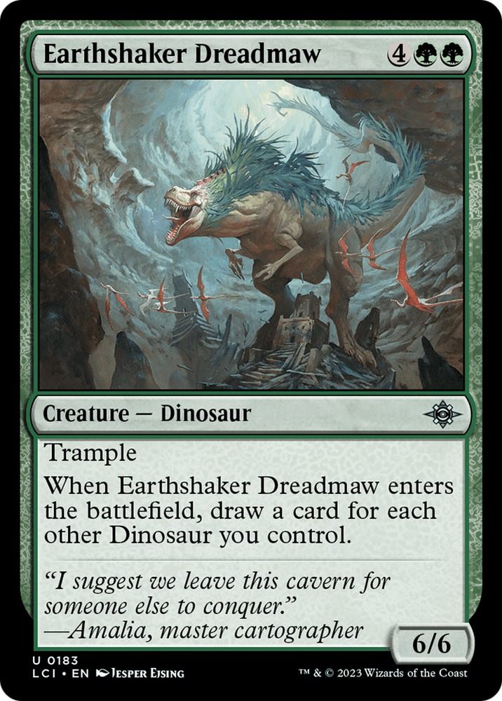 Earthshaker Dreadmaw (LCI-183) - The Lost Caverns of Ixalan