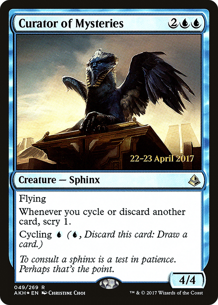 Curator of Mysteries (PRE-049) - Amonkhet Promos Foil