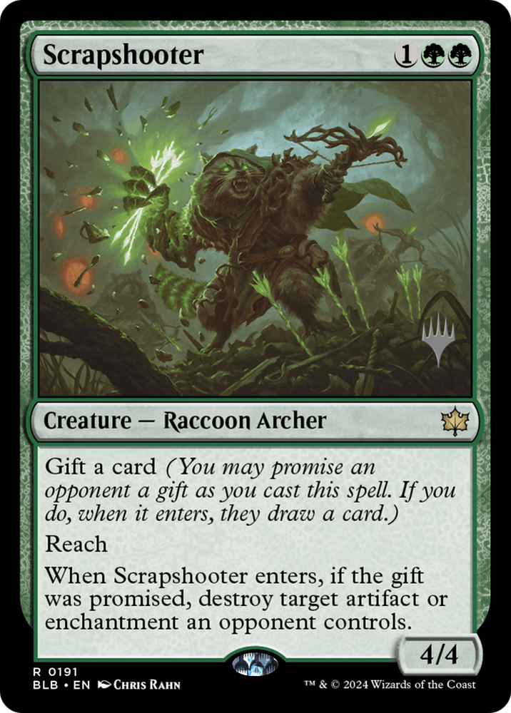 Scrapshooter (PPBLB-191) - Bloomburrow Promos Foil