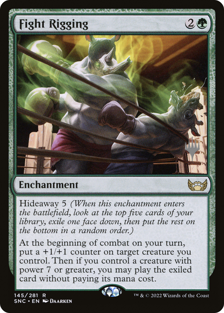 Fight Rigging (PPSNC-145P) - Streets of New Capenna Promos Foil
