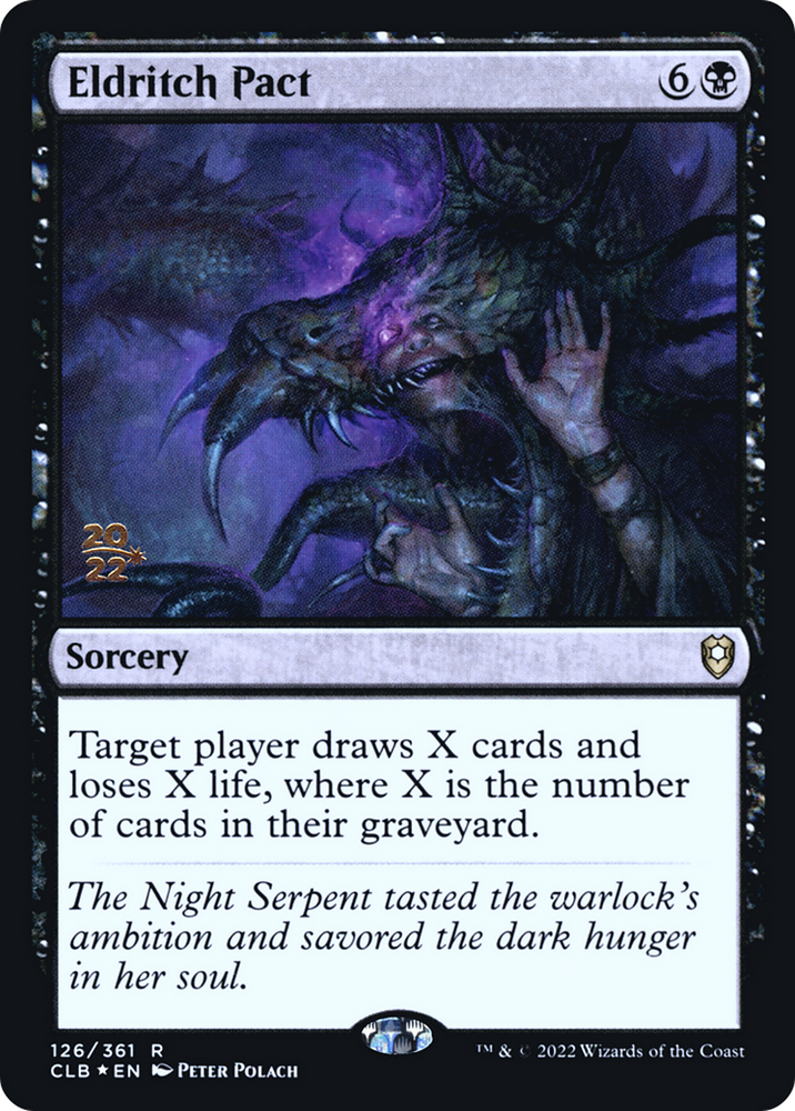 Eldritch Pact (PRE-126S) - Battle for Baldur's Gate Promos Foil