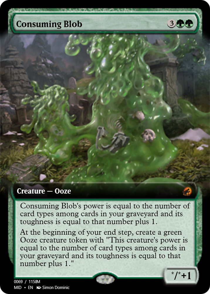 Consuming Blob (PRM-94018) - Magic Online Promos Foil
