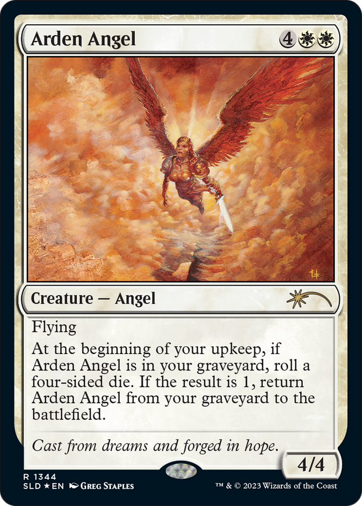 Arden Angel (SLD-1344) - Secret Lair Drop Foil