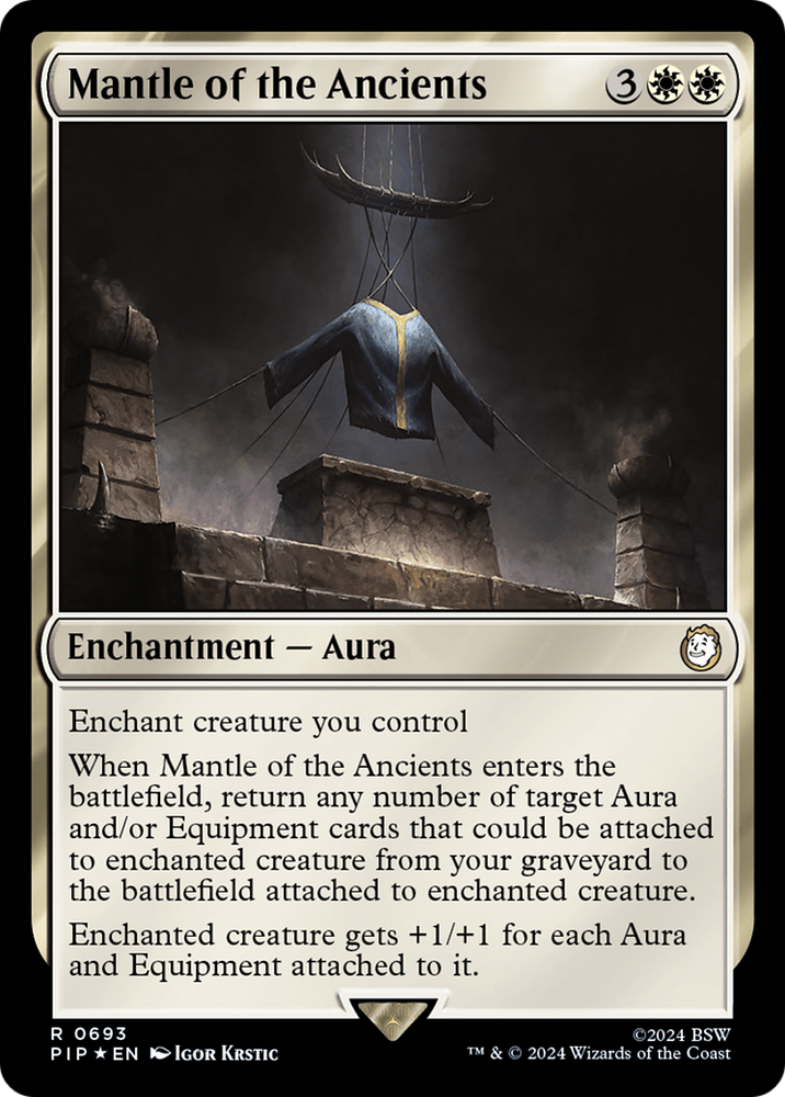 Mantle of the Ancients (Surge Foil) (PIP-693) - Fallout Foil