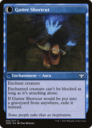 Gutter Skulker (VOW-062) - Innistrad: Crimson Vow: (Double Faced Transform)