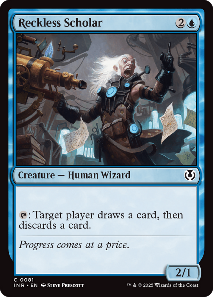 Reckless Scholar (INR-081) - Innistrad Remastered