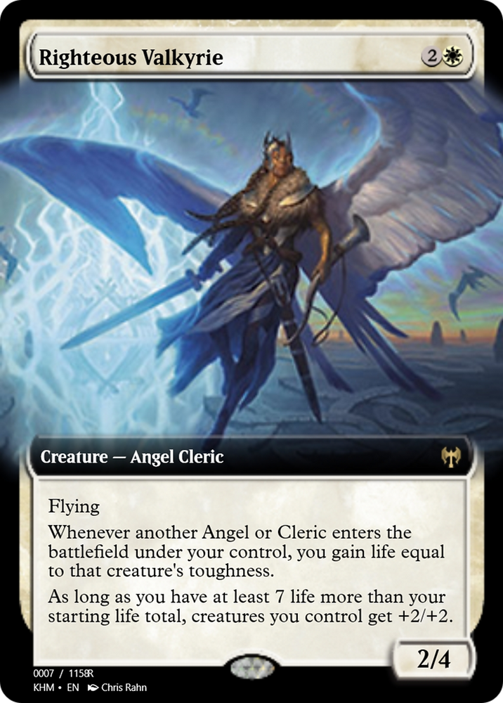 Righteous Valkyrie (PRM-88210) - Magic Online Promos