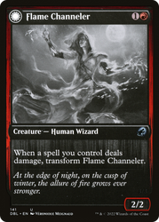 Flame Channeler (DBL-141) - Innistrad: Double Feature: (Double Faced Transform) Foil