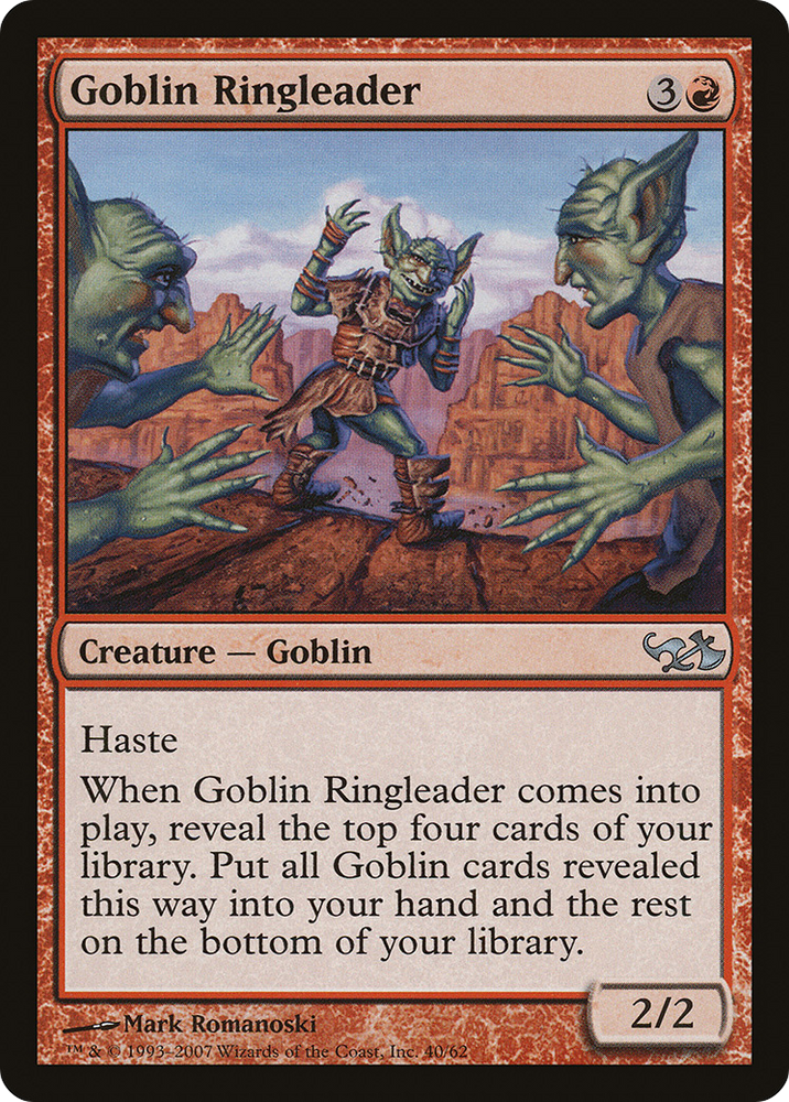 Goblin Ringleader (EVG-040) - Duel Decks: Elves vs. Goblins