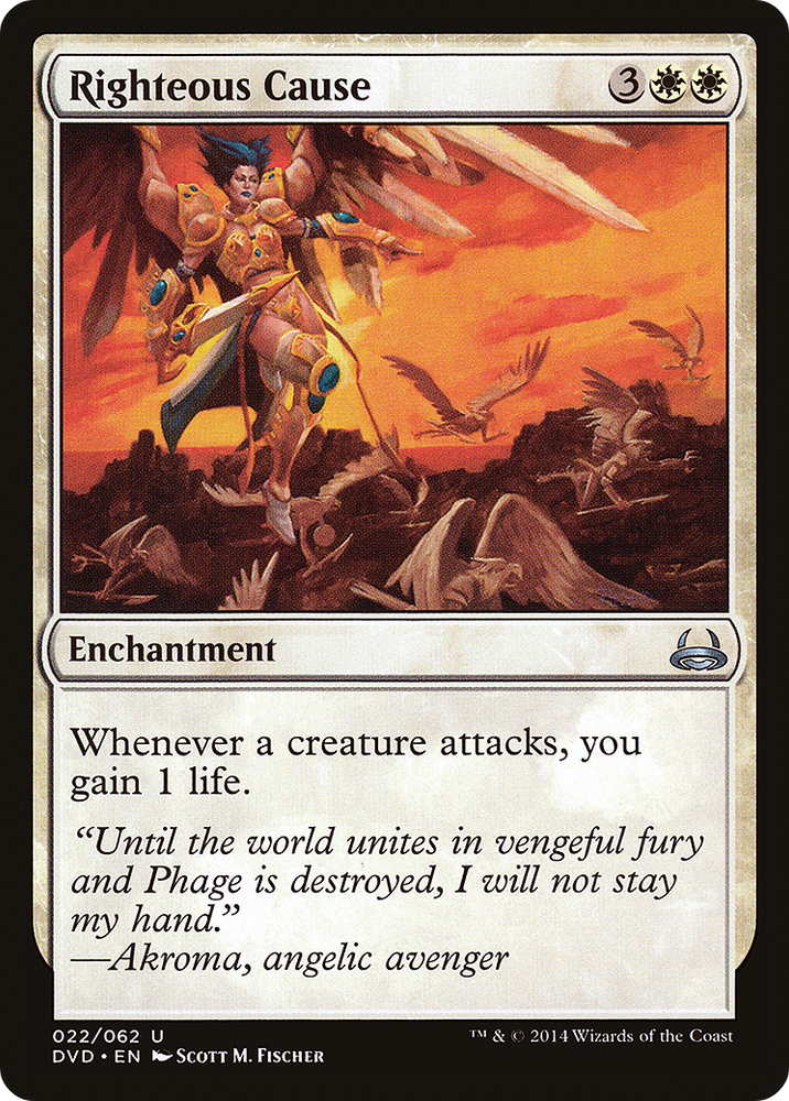 Righteous Cause (DD3-) - Duel Decks Anthology: Divine vs. Demonic