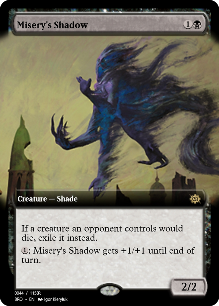 Misery's Shadow (PRM-105696) - Magic Online Promos