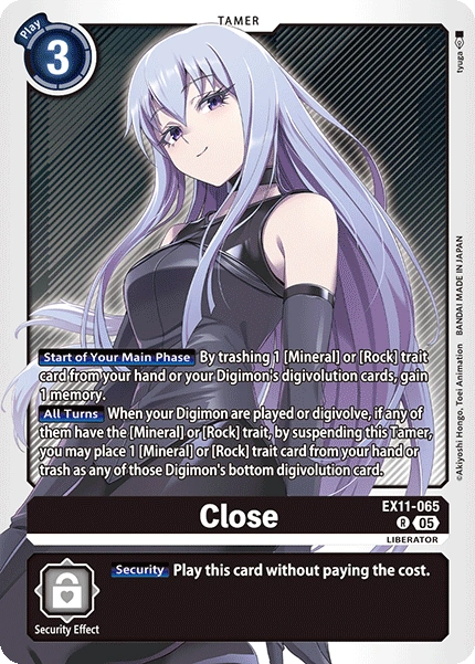 Close (EX11-065) -Regular