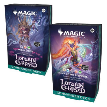 Pre-Order: Magic The Gathering - Lorwyn Eclipsed - Commander Deck Bundle