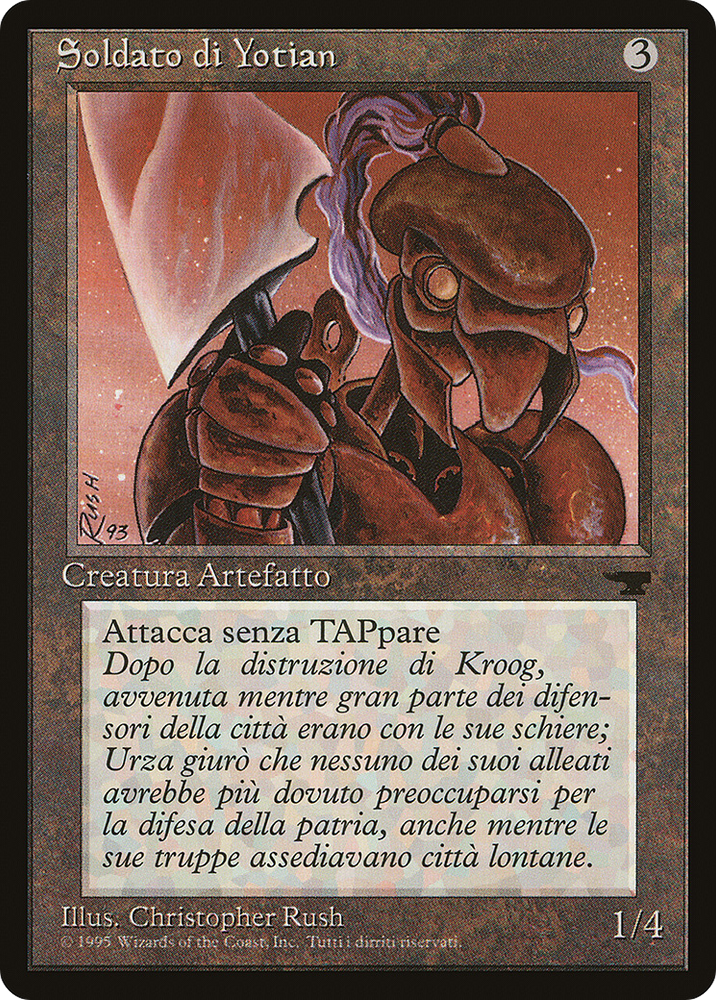 Yotian Soldier (Italian) - "Soldato di Yotian" (REN-150) - Rinascimento
