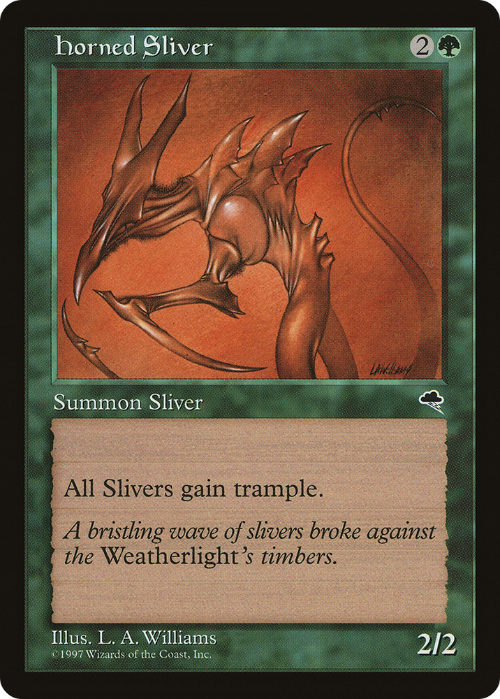 Horned Sliver (TMP-234) - Tempest