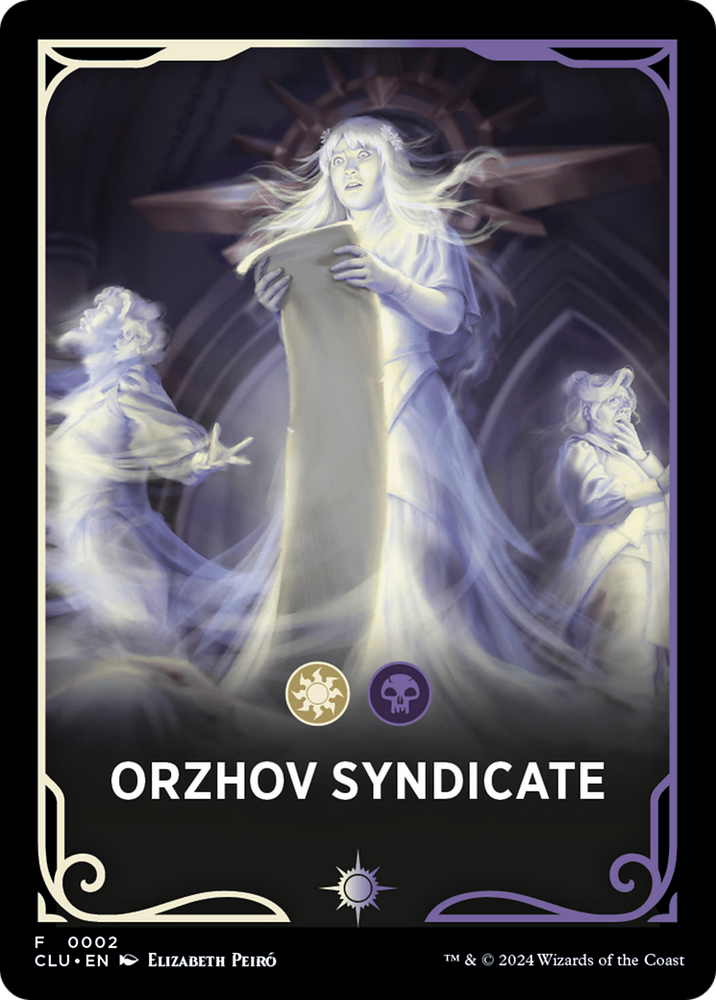 Orzhov Syndicate (FCLU-002) - Ravnica: Clue Edition Front Cards
