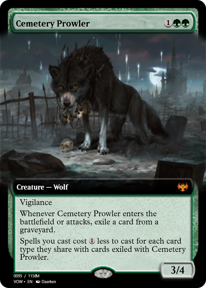 Cemetery Prowler (PRM-95429) - Magic Online Promos Foil