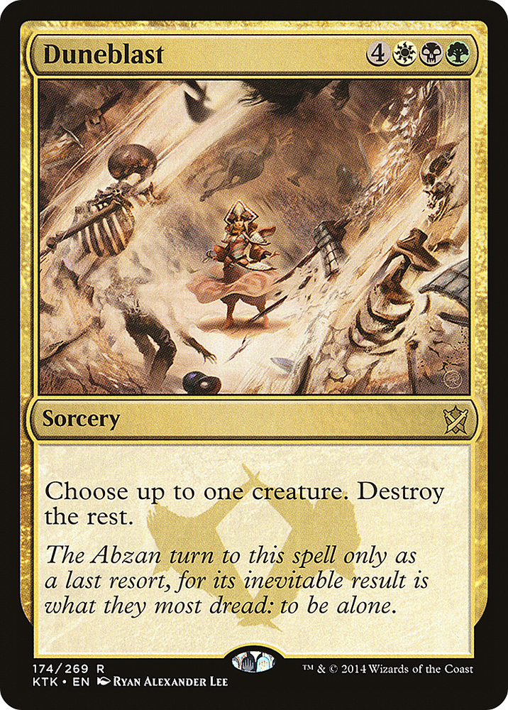 Duneblast (KTK-174) - Khans of Tarkir