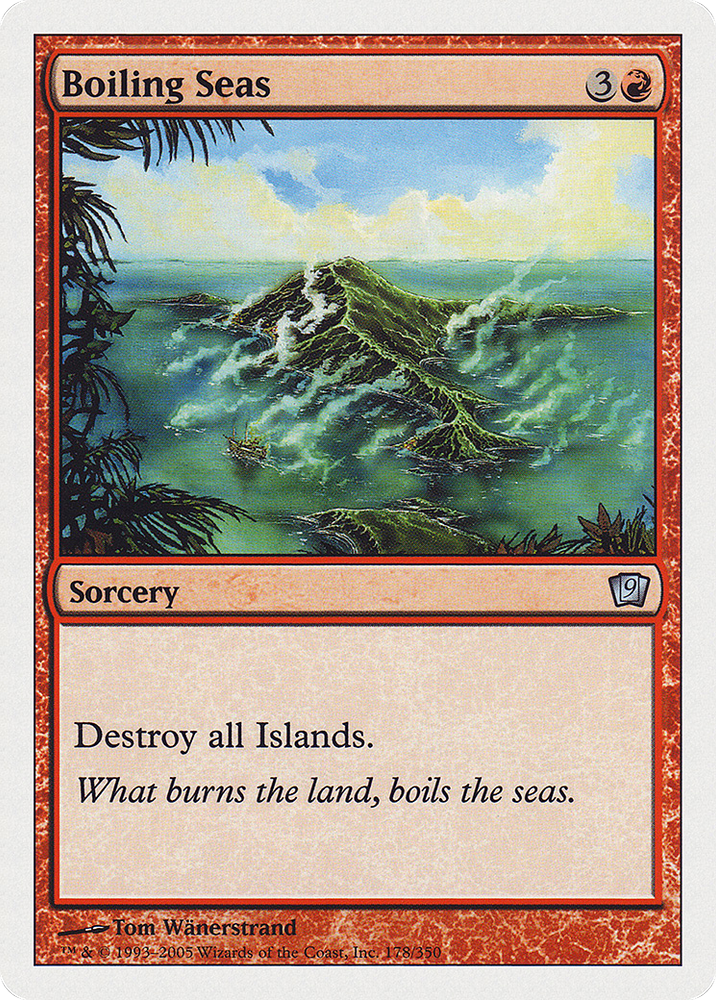 Boiling Seas (9ED-178) - Ninth Edition