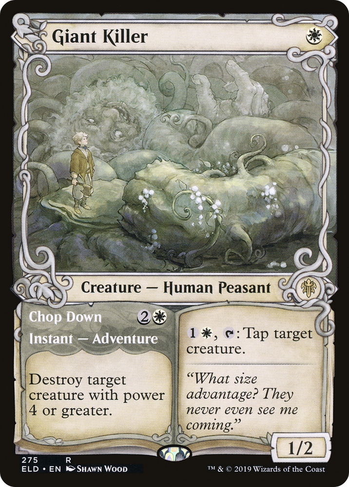 Giant Killer (Showcase) (ELD-275) - Throne of Eldraine: (Showcase) Foil