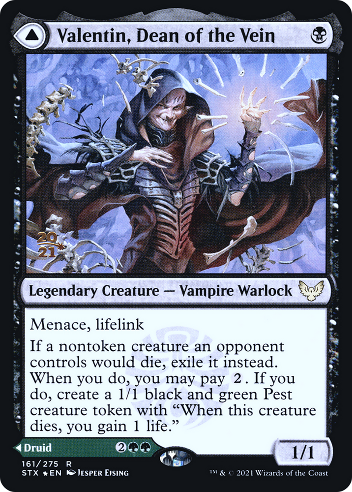 Valentin, Dean of the Vein (PRE-161) - Strixhaven: School of Mages Promos Foil