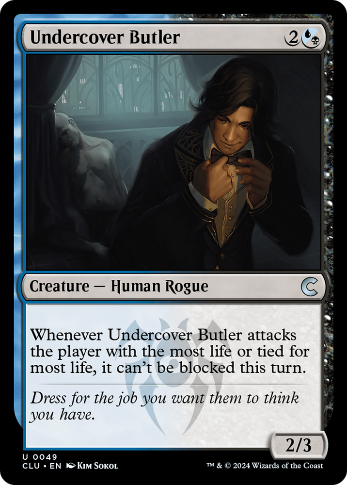 Undercover Butler (CLU-049) - Ravnica: Clue Edition