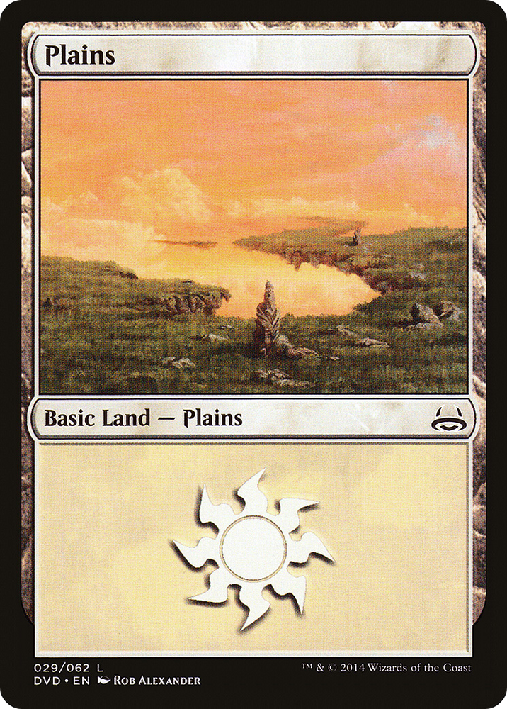 Plains (29) (Divine vs. Demonic) (DD3-029) - Duel Decks Anthology: Divine vs. Demonic