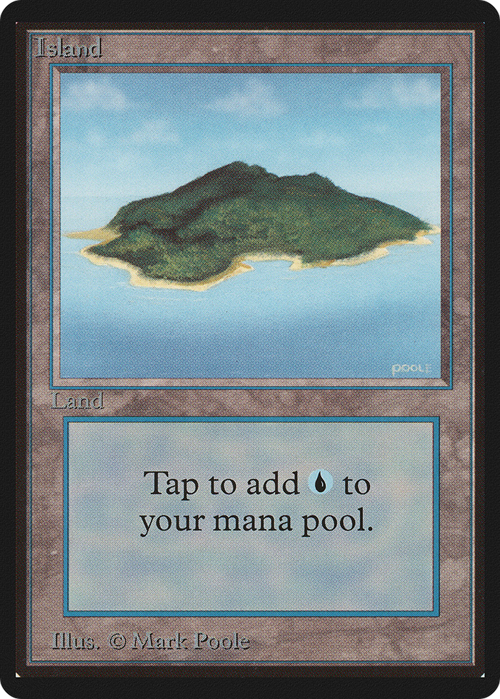Island (B) (LEB-292) - Limited Edition Beta