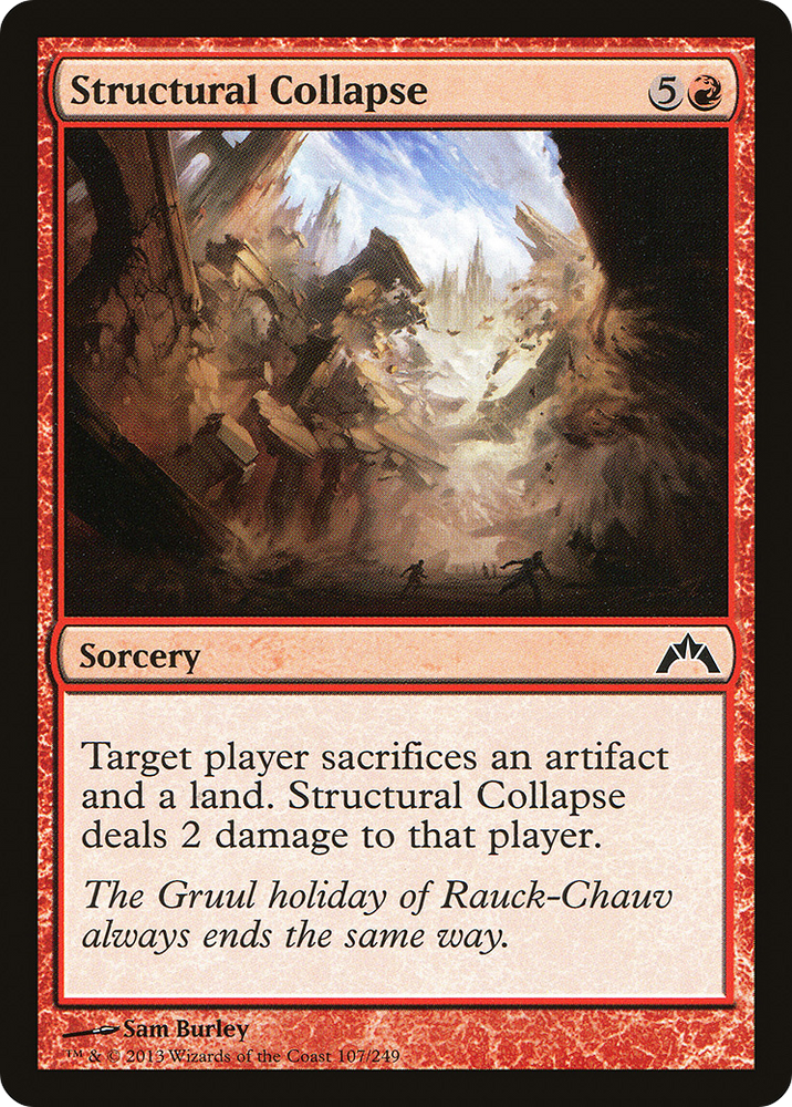Structural Collapse (GTC-107) - Gatecrash Foil