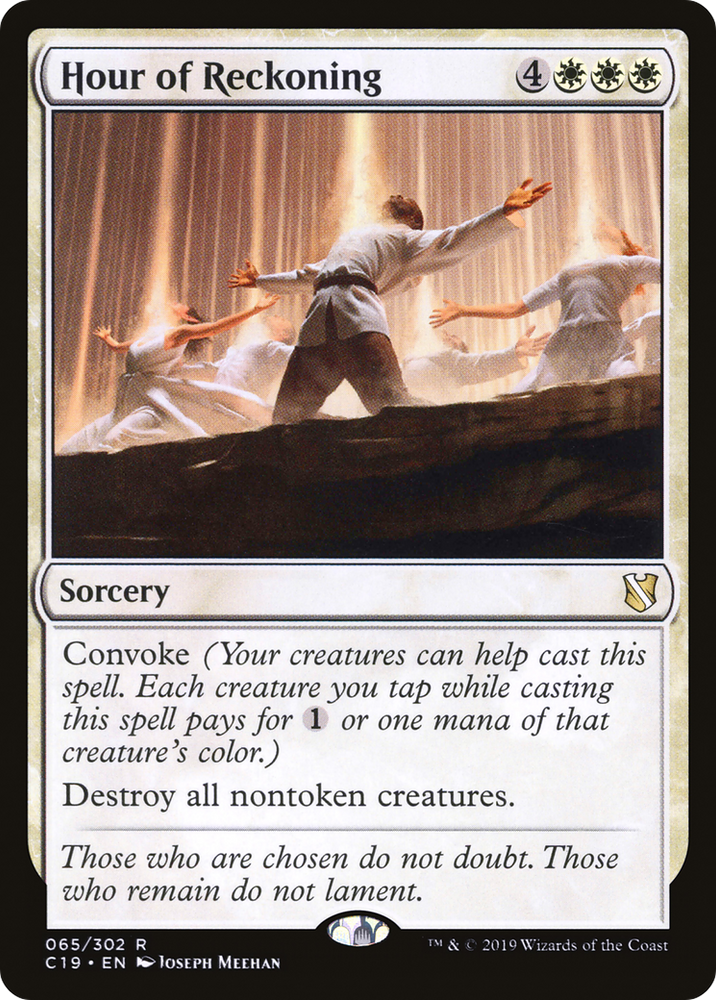 Hour of Reckoning (C19-065) - Commander 2019