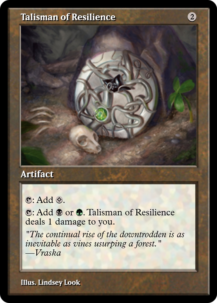 Talisman of Resilience (PRM-91391) - Magic Online Promos Foil