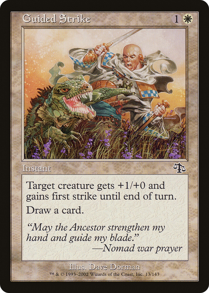 Guided Strike (JUD-013) - Judgment Foil