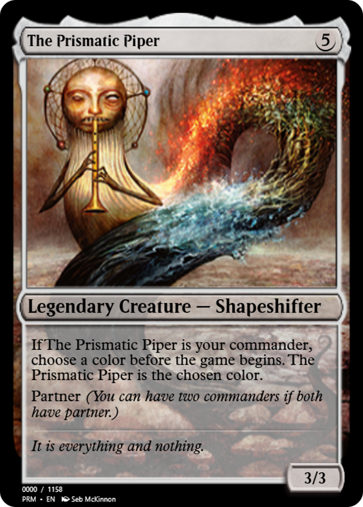 The Prismatic Piper (PRM-86242) - Magic Online Promos Foil