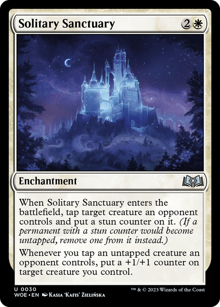 Solitary Sanctuary (WOE-030) - Wilds of Eldraine Foil