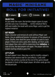 Roll for Initiative // Roll for Initiative (cont'd) (MCLB-001) - Commander Legends: Battle for Baldur's Gate Minigames Foil