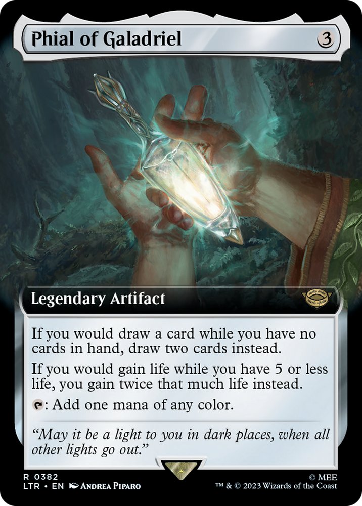 Phial of Galadriel (Extended Art) (LTR-382) - The Lord of the Rings: Tales of Middle-earth: (Extended Art)