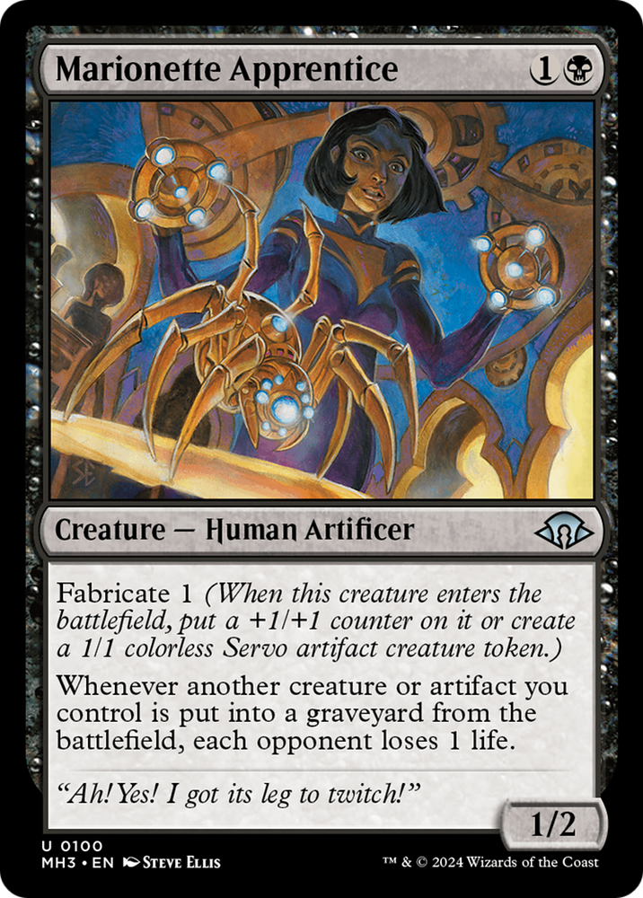 Marionette Apprentice (MH3-100) - Modern Horizons 3