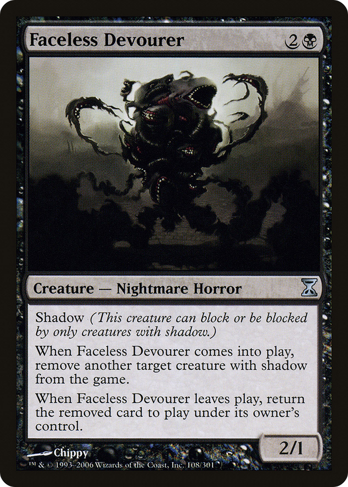 Faceless Devourer (TSP-108) - Time Spiral