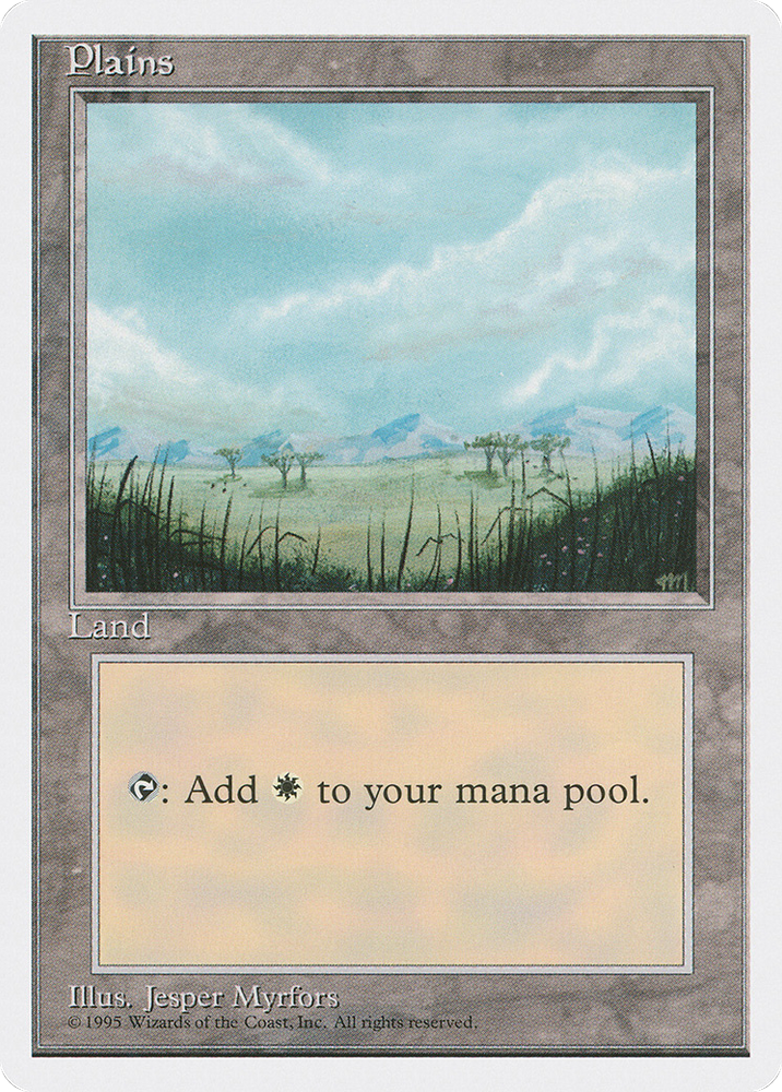 Plains (B) (4ED-365) - Fourth Edition