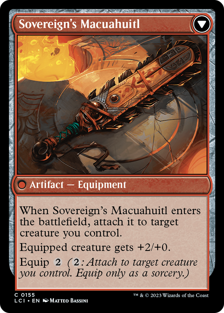 Idol of the Deep King (LCI-155) - The Lost Caverns of Ixalan Foil