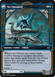 Cosima, God of the Voyage // The Omenkeel (PRM-88258) - Magic Online Promos