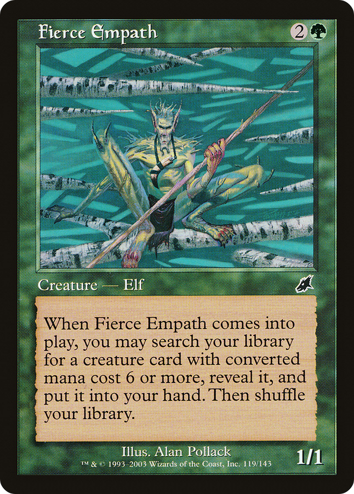 Fierce Empath (SCG-119) - Scourge Foil