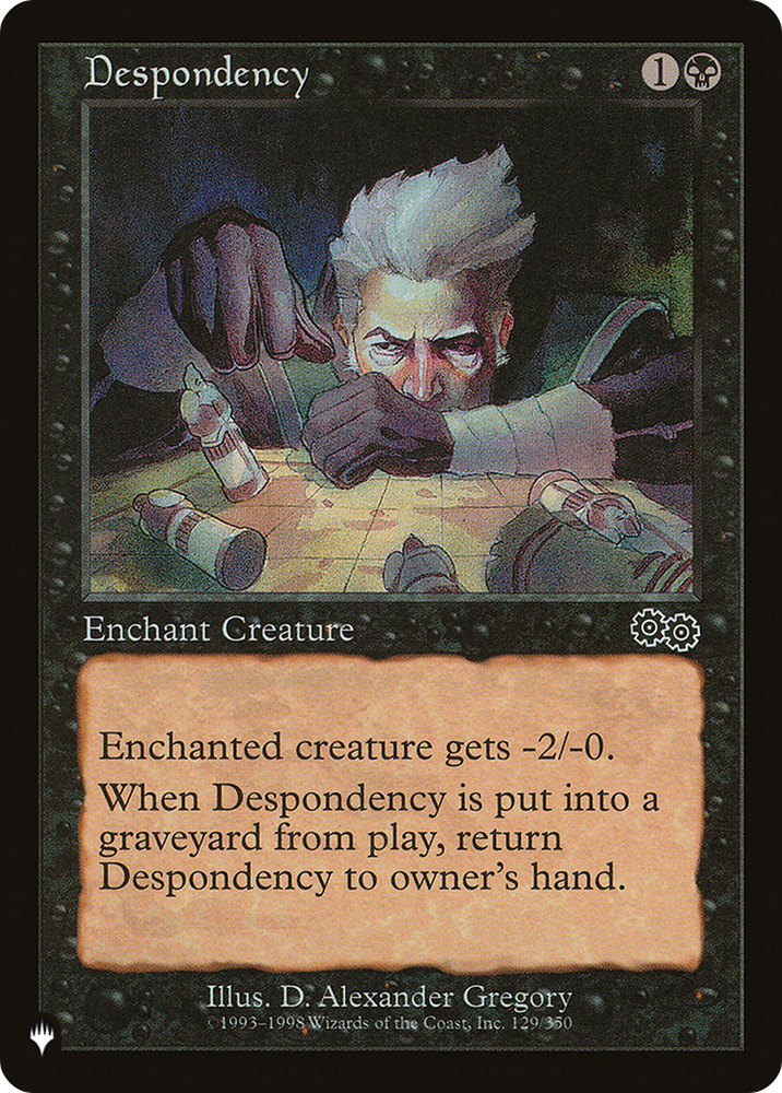 Despondency (LIST-129/350) - The List