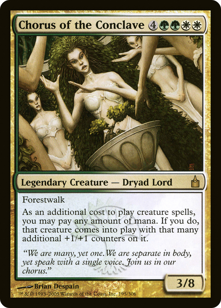 Chorus of the Conclave (RAV-195) - Ravnica: City of Guilds