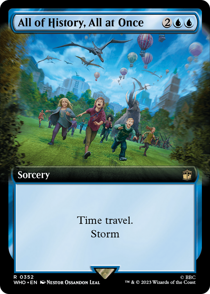 All of History, All at Once (Extended Art) (WHO-352) - Doctor Who: (Extended Art)