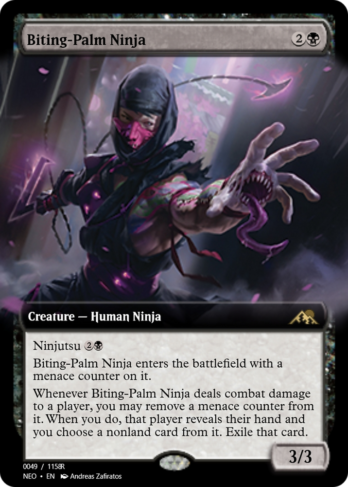 Biting-Palm Ninja (PRM-97961) - Magic Online Promos