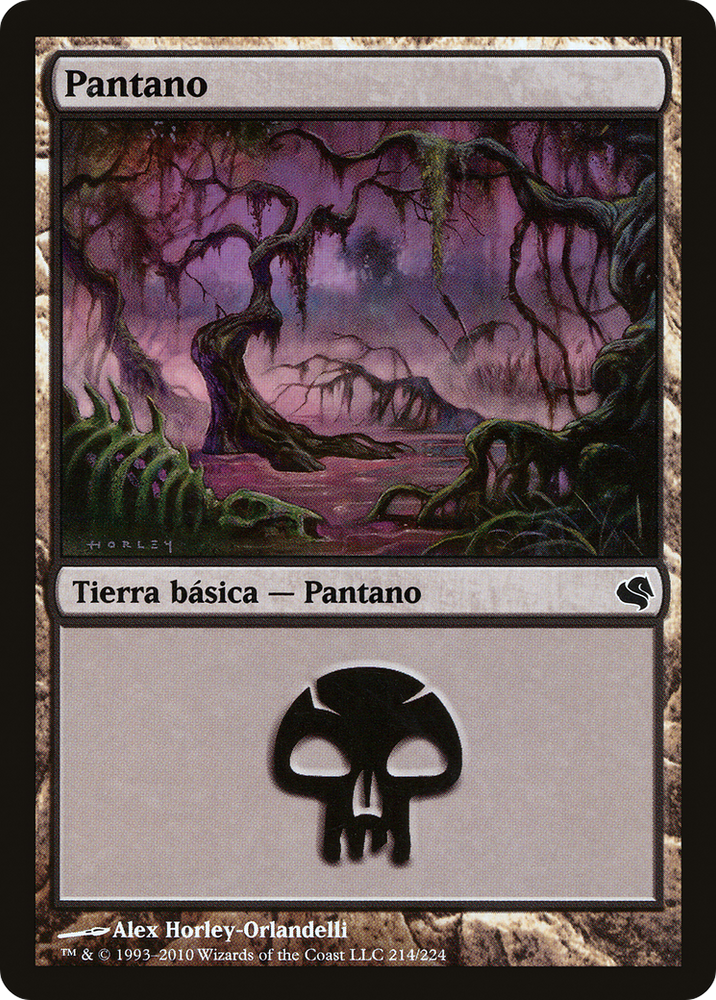 Swamp (Spanish) - "Pantano" (214) (PS11-214) - Salvat 2011