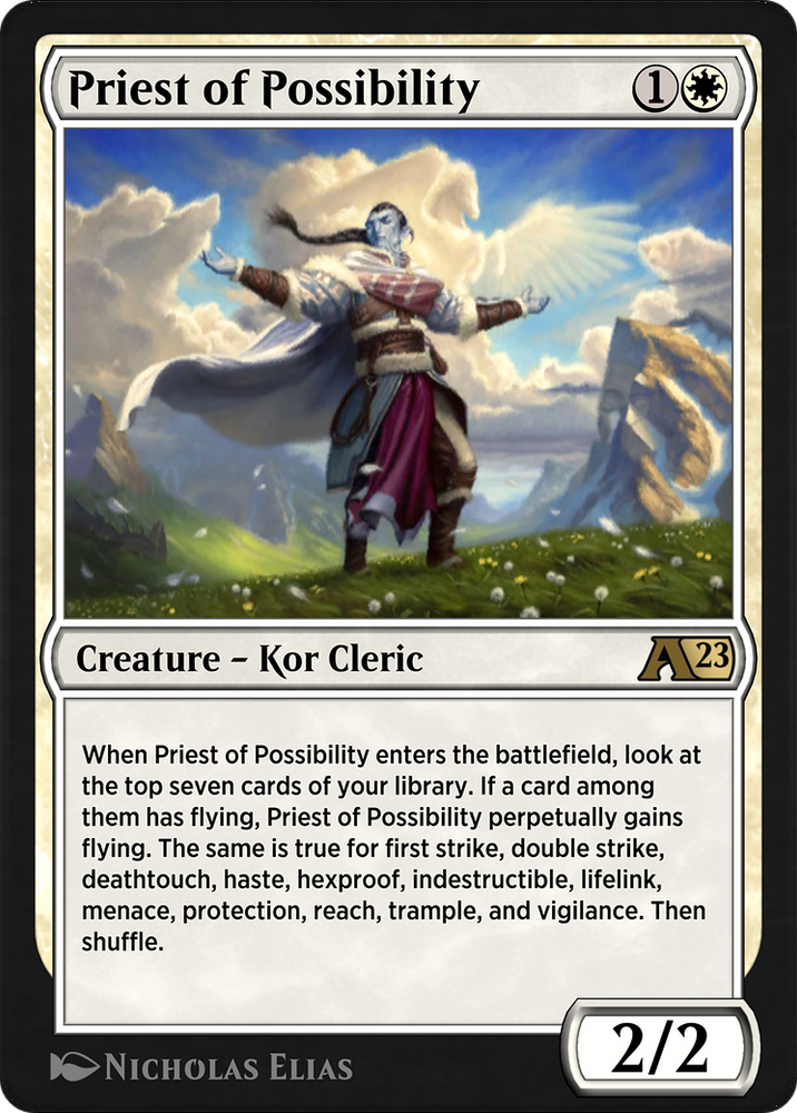 Priest of Possibility (YDMU-002) - Alchemy: Dominaria